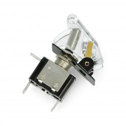 Vypínač ON / OFF 12V / 20A podsvícený - bílý