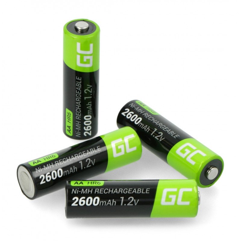 Green Cell 4x AA HR6 2600mAh baterie