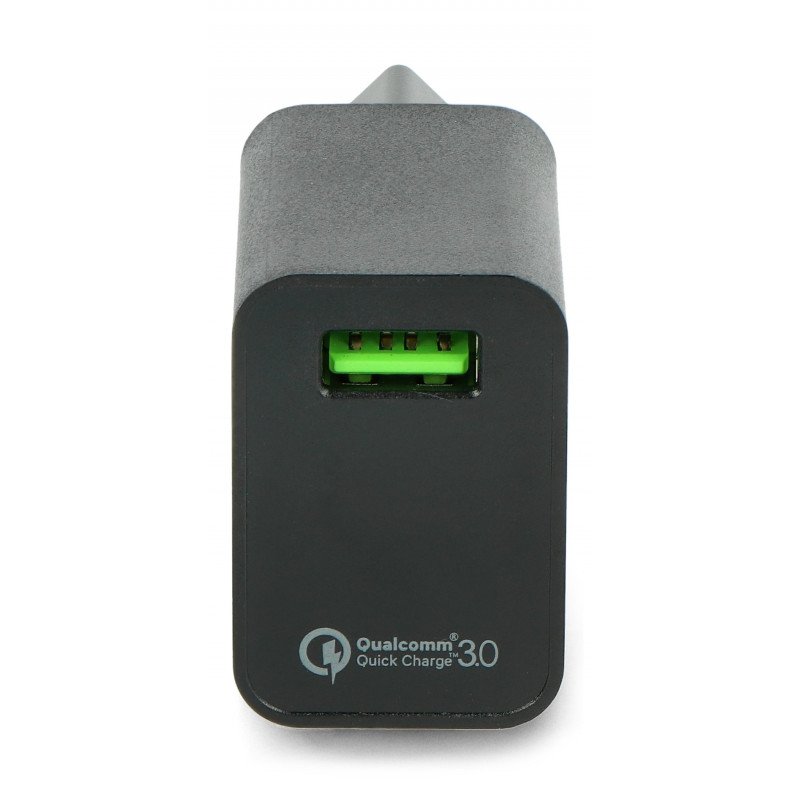 Green Cell Quick Charge 3.0 napájecí zdroj 1xUSB 5V-12V / 2,4A