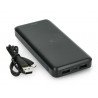 PowerBank Baseus 10000mAh WRLS nabíječka mobilní baterie - černá - zdjęcie 4