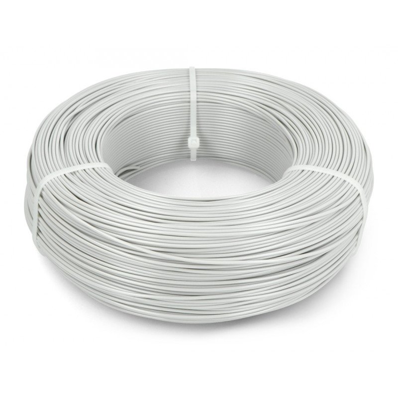 Fiberlogy Refill Easy PETG Filament 1,75 mm 0,85 kg - šedá