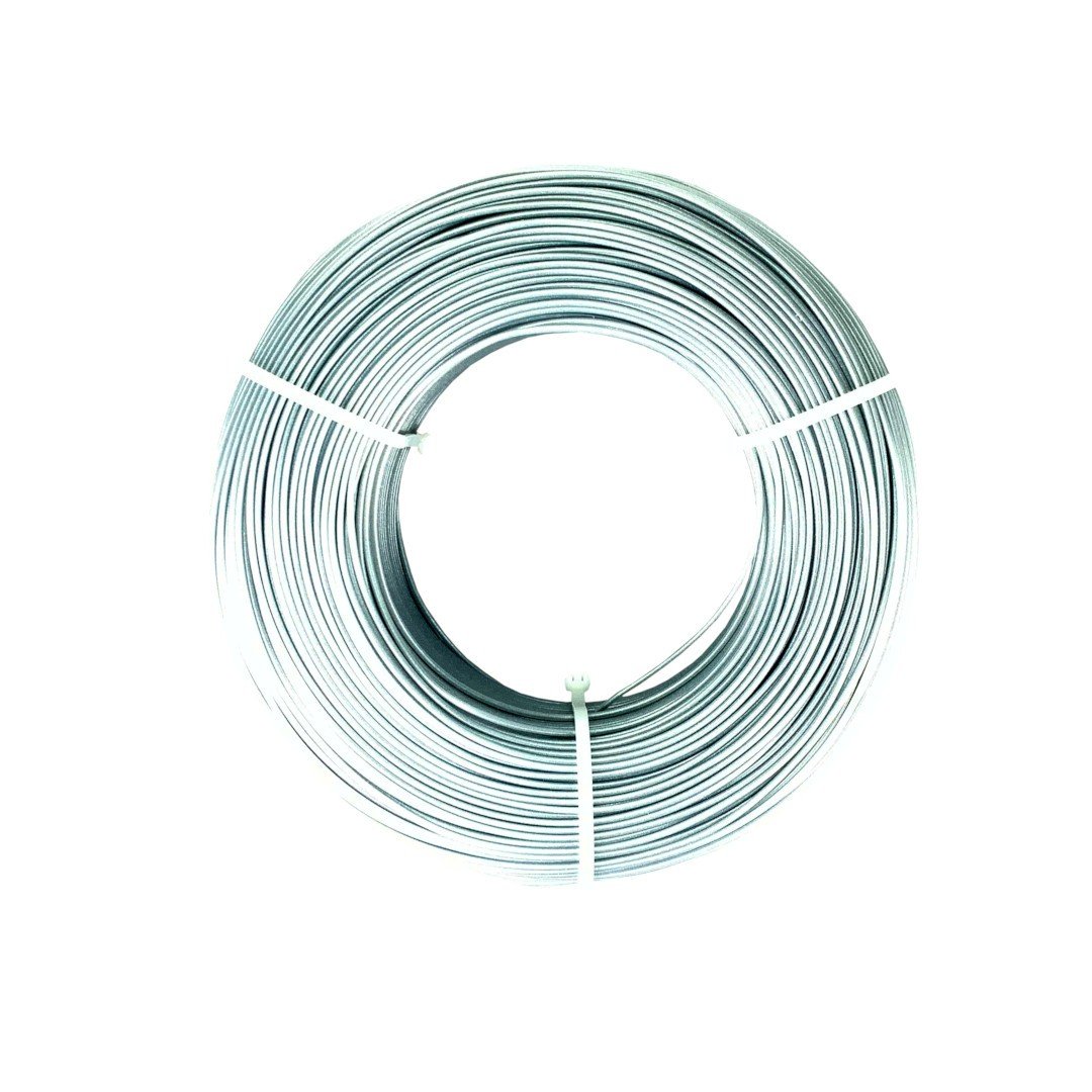 Fiberlogy Refill Easy PETG Filament 1.75mm 0.85kg - Silver