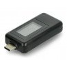 USB tester Keweisi KWS-1802C měřič proudu a napětí z USB C portu - černý - zdjęcie 6