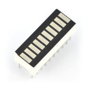 LED displej pravítka OSX10201-GGR1 - 10 segmentů