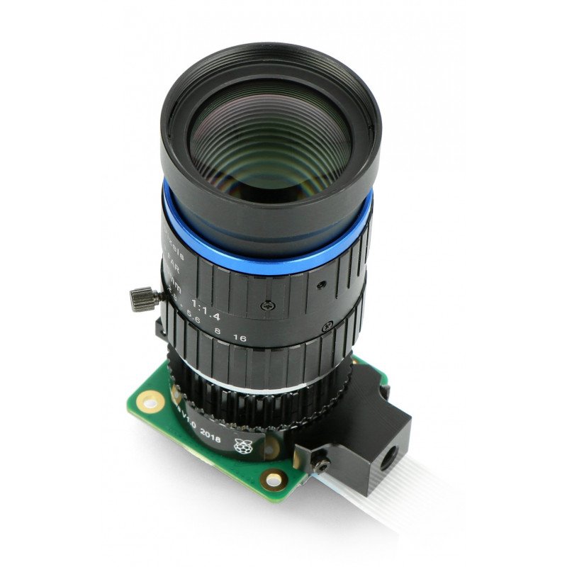 8mm teleobjektiv s bajonetem C s průměrem 50 mm - pro kameru Raspberry Pi - Seeedstudio 114992276