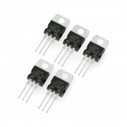 Stabilizátor LDO 3,3 V LD1117V33 - THT TO220 - 5 ks.