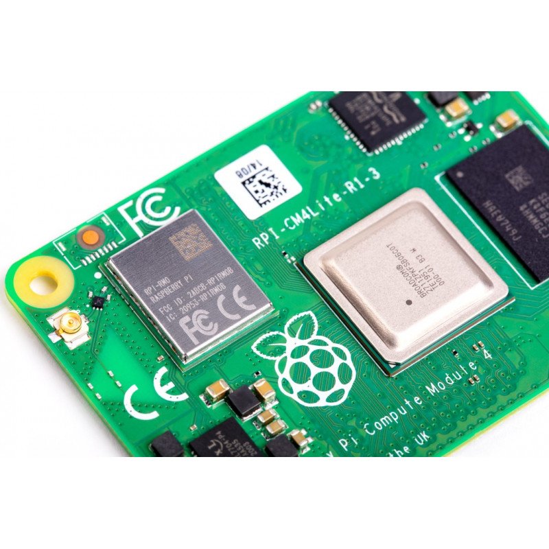 Výpočetní modul Raspberry Pi CM4 Lite 4 - 8 GB RAM + WiFi