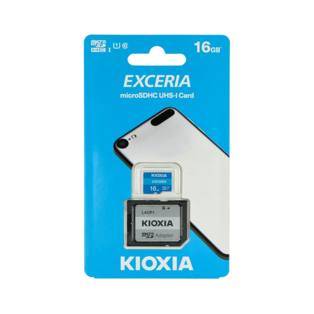 Paměťová karta Kioxia Exceria microSD 16 GB 100 MB / s M203