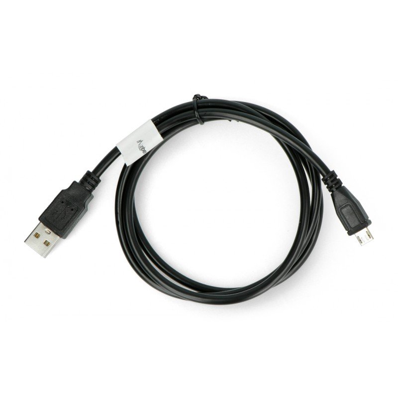 MicroUSB kabel B - A 2.0 Lanberg černý - 1m