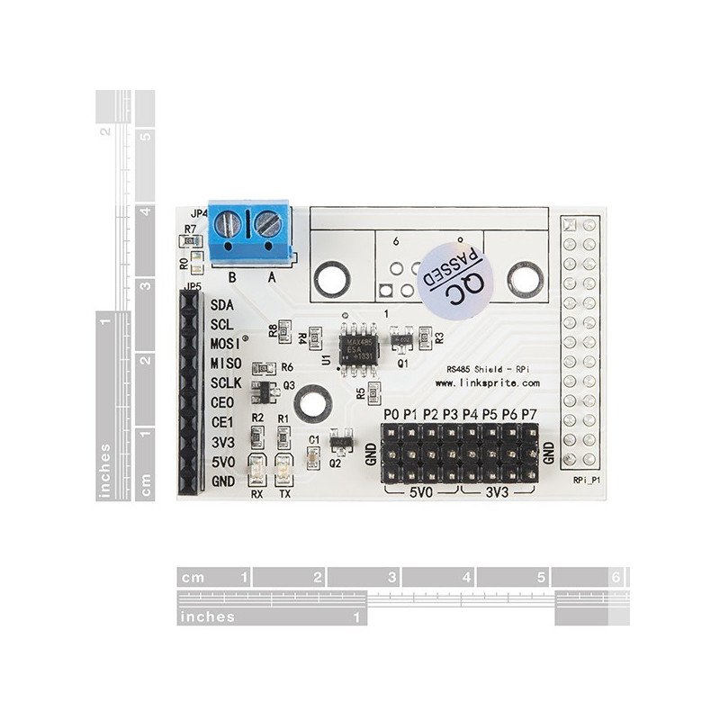 Štít RS485 pro Raspberry Pi