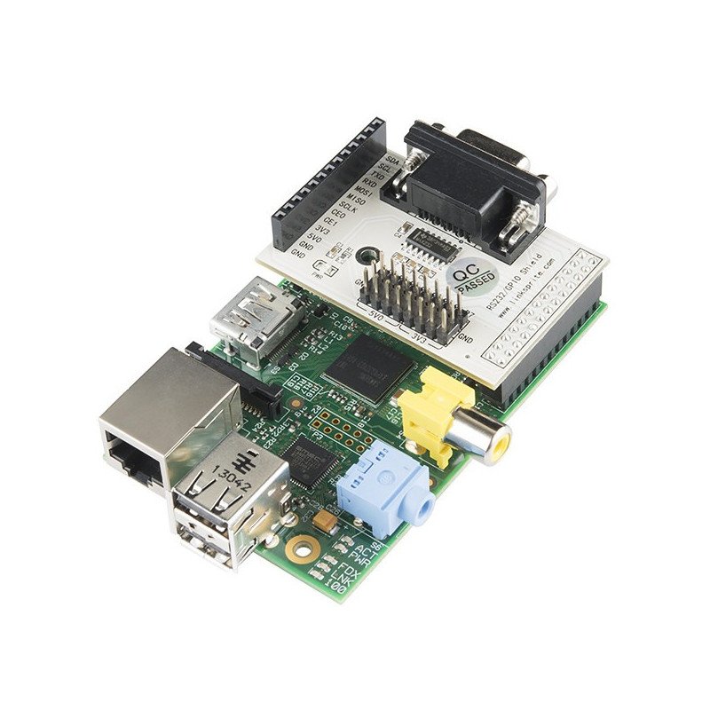 Štít RS232 s konektorem DB9 pro Raspberry Pi