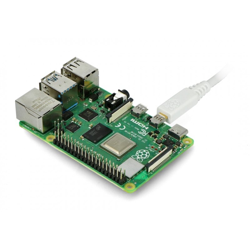 MicroHDMI - kabel HDMI T7689AX - originální pro Raspberry Pi 4 - 1 m