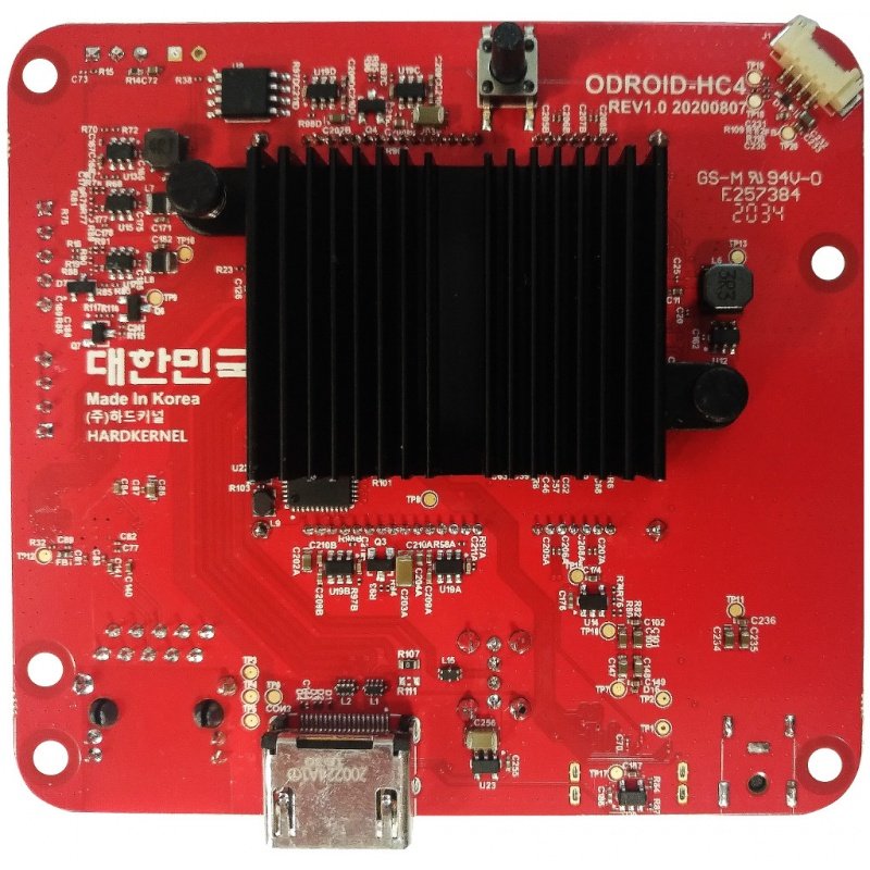Odroid HC4 - čtyřjádrový procesor Amlogic S905X3 1,8 GHz + 4 GB RAM