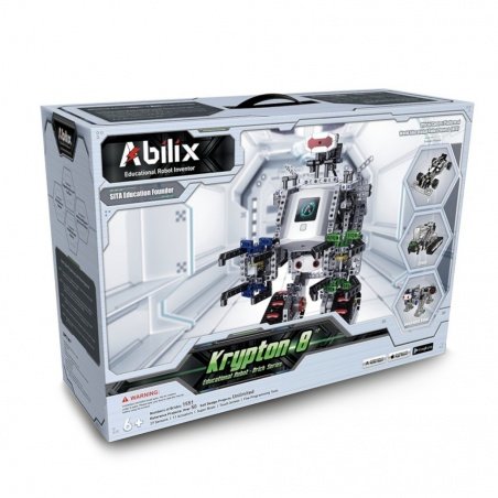 Abilix Krypton 8 V2 - STEM vzdělávací robot - 1,3GHz / 1551 Abilix Krypton 8 V2 - STEM vzdělávací robot - 1,3GHz / 1551