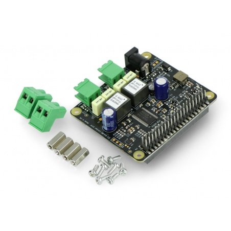IQaudIO DigiAMP + - zesilovač třídy D 2x35W pro Raspberry Pi 4B IQaudIO DigiAMP + - zesilovač třídy D 2x35W pro Raspberry Pi 4B