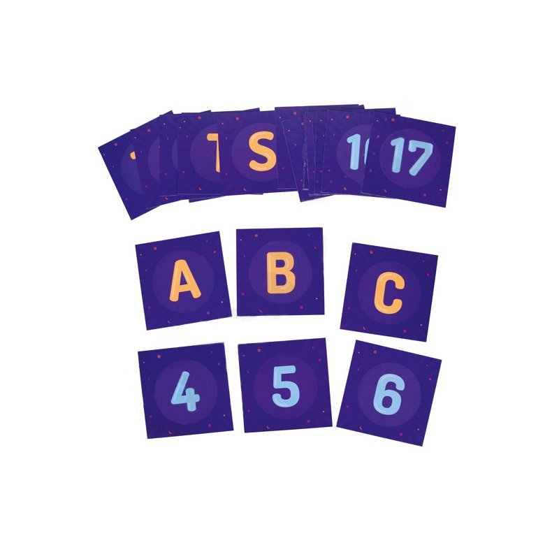Sada kartiček pro Photon - abeceda a čísla
