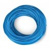 Instalační kabel LgY 1x0,5 H05V-K - modrý - role 100 m - zdjęcie 1