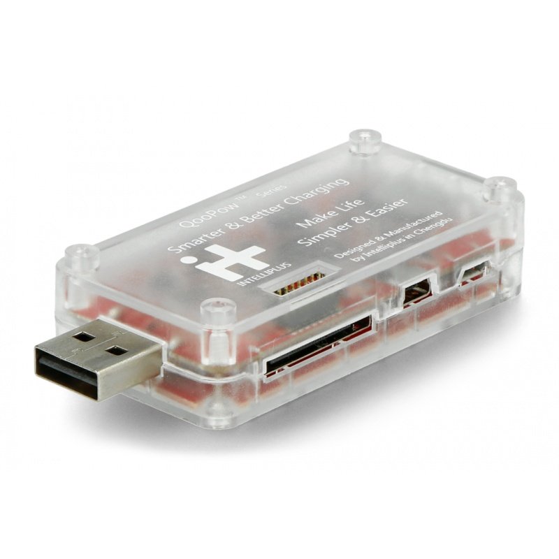 DFRobot qualMeter X - tester nabíječky a USB nabíjecího kabelu