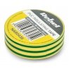 Izolační páska Rebel 0,13x19mm x 18,2m žluto-zelená - zdjęcie 3