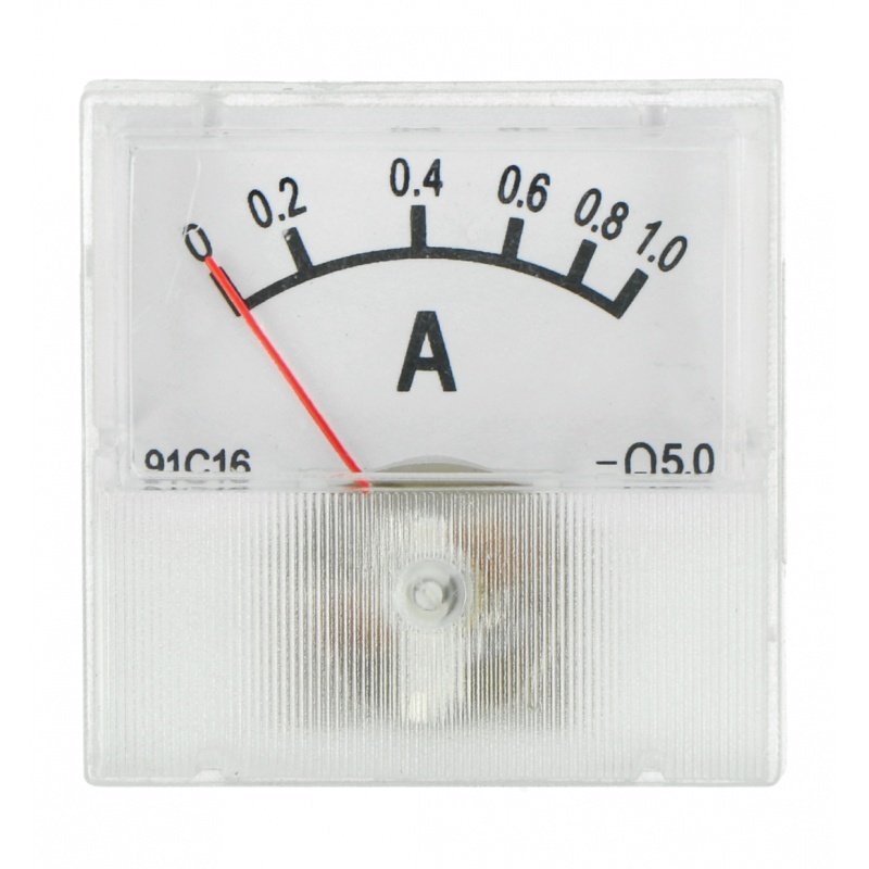 Analogový ampérmetr - panel 91C16 mini - 1A
