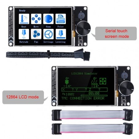 Wyświetlacz dotykowy Bigtreetech TFT35 v3.0 3,5'' - dwa tryby Wyświetlacz dotykowy Bigtreetech TFT35 v3.0 3,5'' - dwa tryby