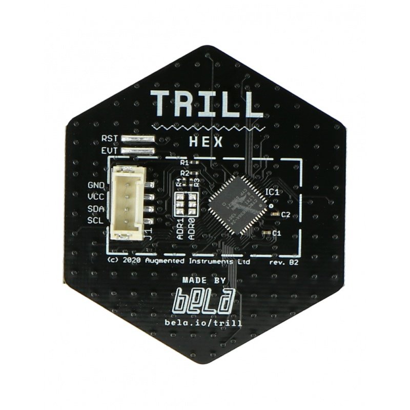Kapacitní dotykový senzor Trill Hex - Grove - Bela