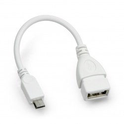 Adaptér MicroUSB - zásuvka USB typu A pro Raspberry Pi Zero