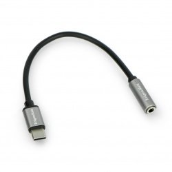 Adaptér USB typu C - 3,5 stereofonního konektoru Basic