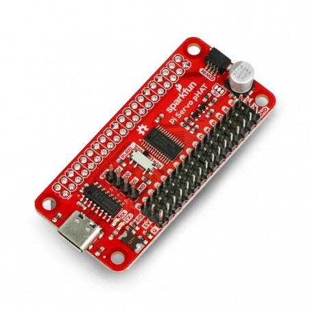 Servo pHAT - 16kanálový PWM I2C ovladač pro Raspberry Pi - Servo pHAT - 16kanálový PWM I2C ovladač pro Raspberry Pi -