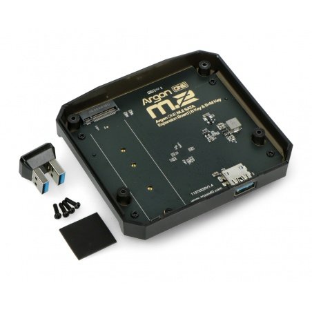 Płytka rozszerzeń Argon ONE M.2 SATA - do Raspberry Pi 4B Płytka rozszerzeń Argon ONE M.2 SATA - do Raspberry Pi 4B
