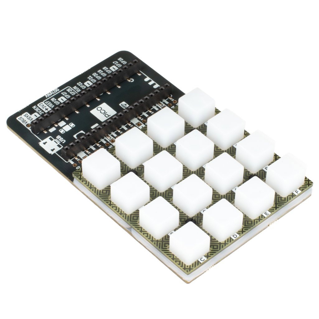 Pico RGB Keypad - podsvícená klávesnice pro Raspberry Pi Pico - PiMoroni
