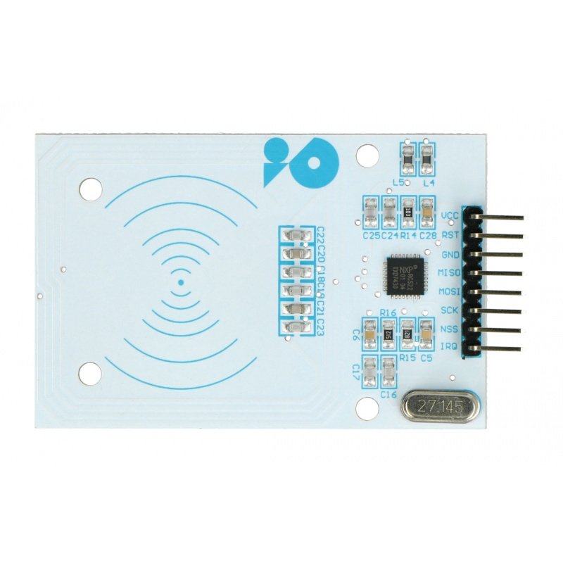 Velleman VMA405 - RFID MF RC522 MiFare 13,56MHz modul + karta a klíčenka