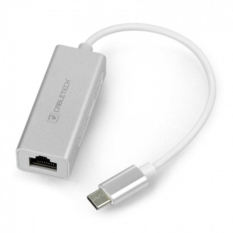 Adaptér, síťová karta USB, typ C RJ45 LAN 10/100 MB