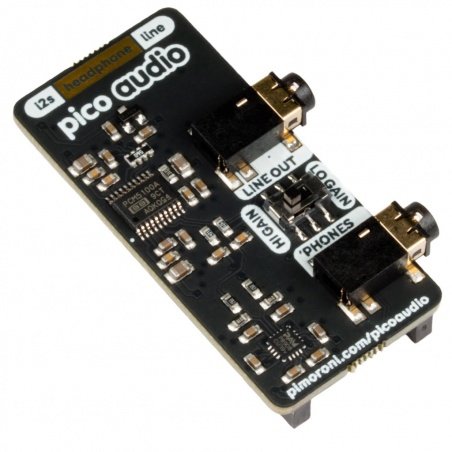 Pico Audio Pack - linkový výstup a sluchátkový zesilovač Pico Audio Pack - linkový výstup a sluchátkový zesilovač
