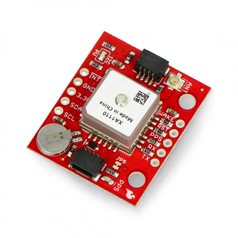 XA1110 - modul GPS MediaTek MT3333 10 Hz - I2C / UART - SparkFun GPS-14414