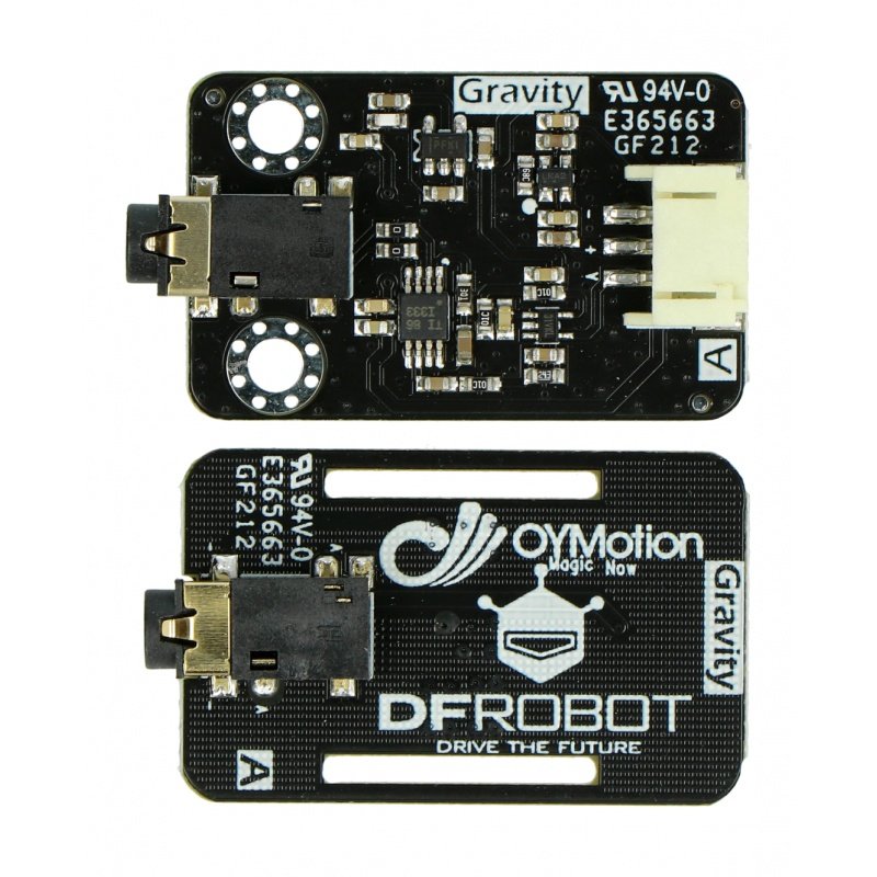 DFRobot Gravity - analogový EMG senzor, elektromyograf - OYMotion