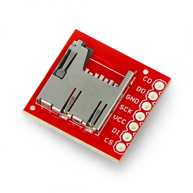 Modul čtečky karet microSD - SparkFun BOB-00544