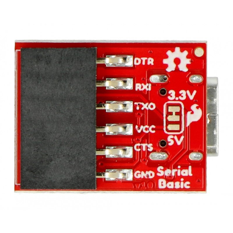 Převodník USB-UART FTDI CH340C 3.3 / 5V USB typu C - SparkFun DEV-15096