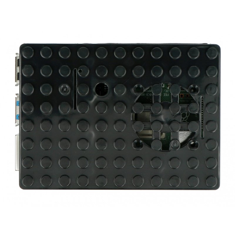 Pouzdro Pi-Blox pro Raspberry Pi 4B - černé - Multicomp Pro