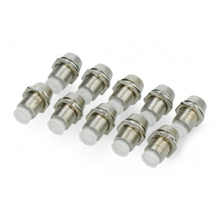 5mm LED držák - kovový konkávní - 10ks 5mm LED držák - kovový konkávní - 10ks