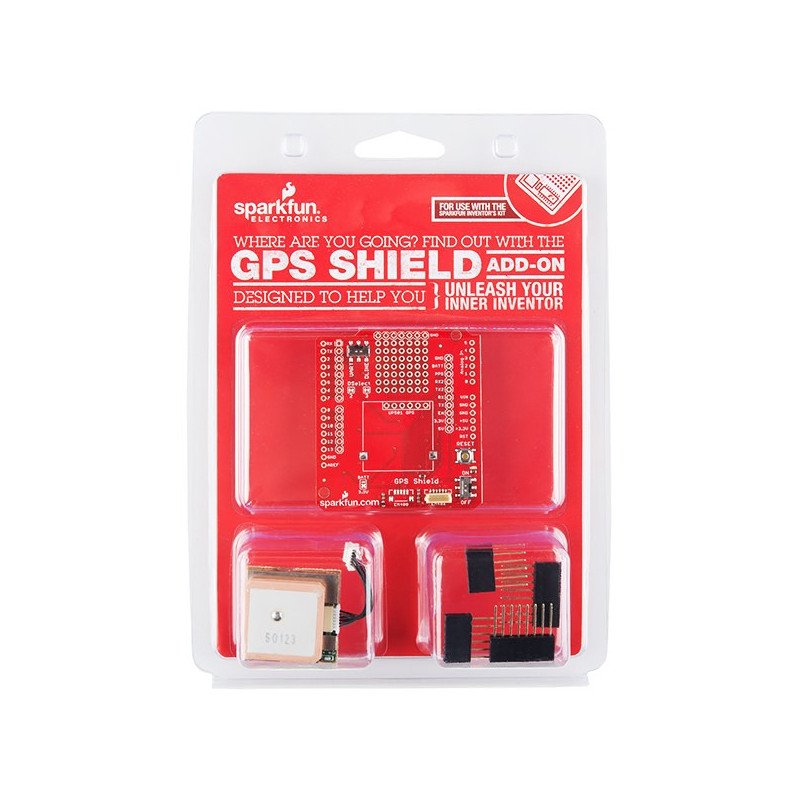 Štít GPS - sada s přijímačem GPS EM-506 pro Arduino