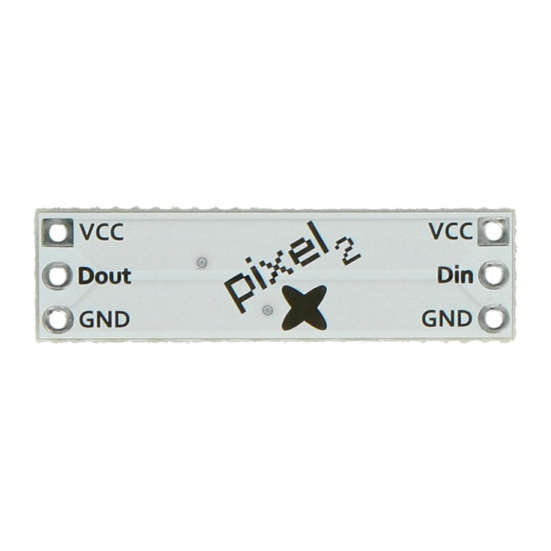 Modul Pixel x2 s adresovatelnými RGB LED diodami WS2812B 5050 - 28 mm