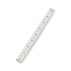 Modul Pixel x8 s adresovatelnými RGB LED diodami WS2812B 5050 - 89 mm