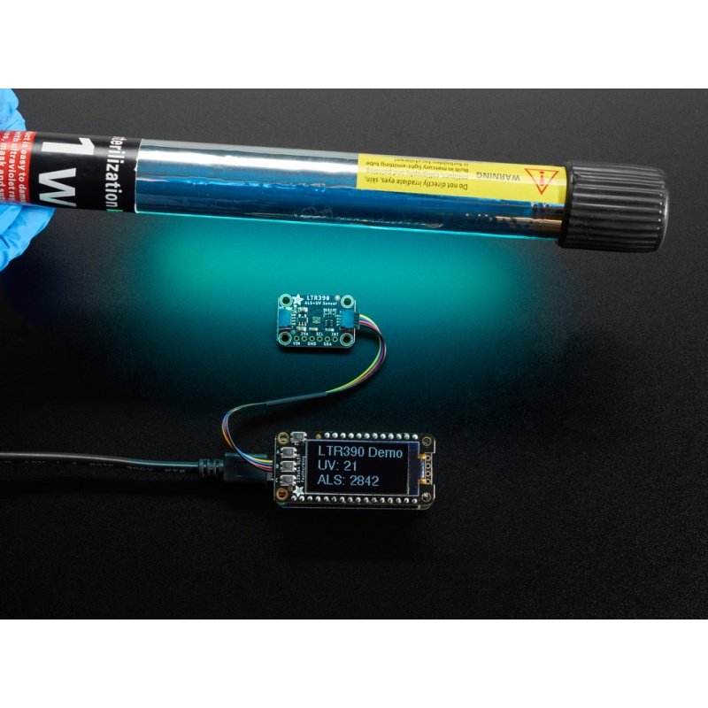 LTR390 - UV ultrafialové světlo - STEMMA QT / Qwiic - pro