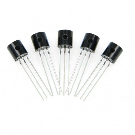 Bipolární tranzistor PNP BC556B 65V / 0,1A - 5ks. Bipolární tranzistor PNP BC556B 65V / 0,1A - 5ks.
