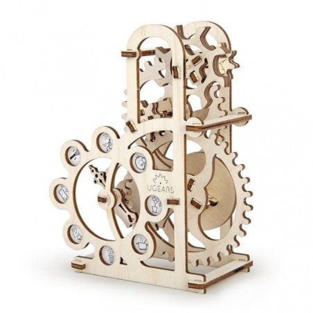 Dynamometr - mechanický model pro skládání - dýha - 48 prvků - Dynamometr - mechanický model pro skládání - dýha - 48 prvků -