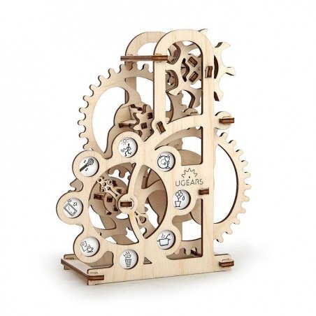 Dynamometr - mechanický model pro skládání - dýha - 48 prvků - Dynamometr - mechanický model pro skládání - dýha - 48 prvků -