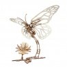 Butterfly - mechanický model pro skládání - dýha - 161 prvků - - zdjęcie 1