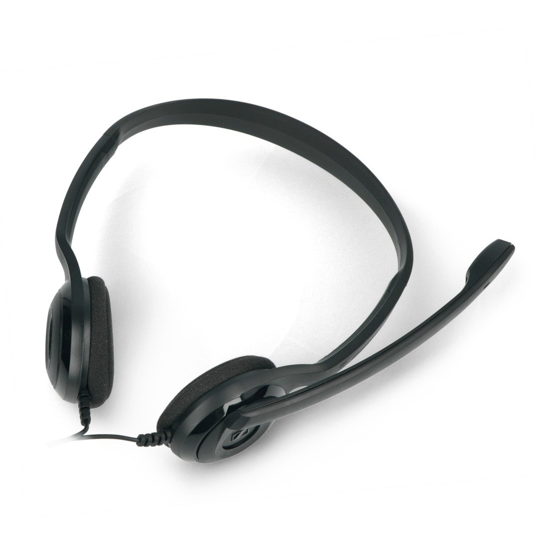 Kabelová sluchátka Sennheiser PC 3 CHAT - s mikrofonem - černá