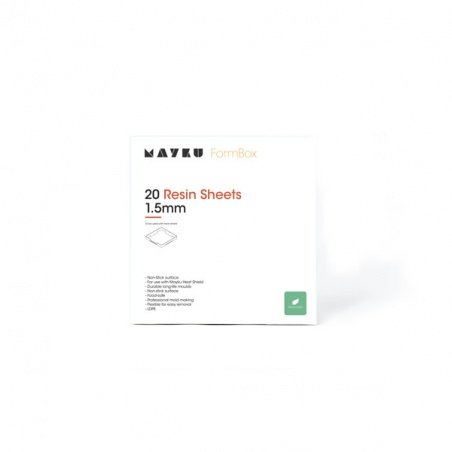 Mayku Resin Sheets - desky pro vytlačování forem z pryskyřice Mayku Resin Sheets - desky pro vytlačování forem z pryskyřice